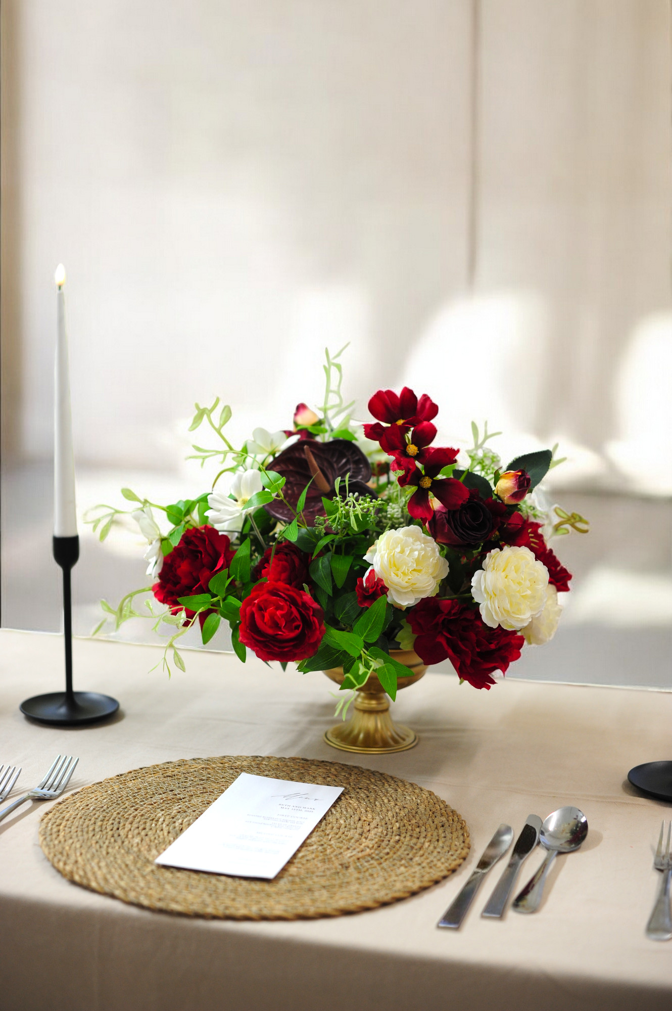 Scarlett floral display