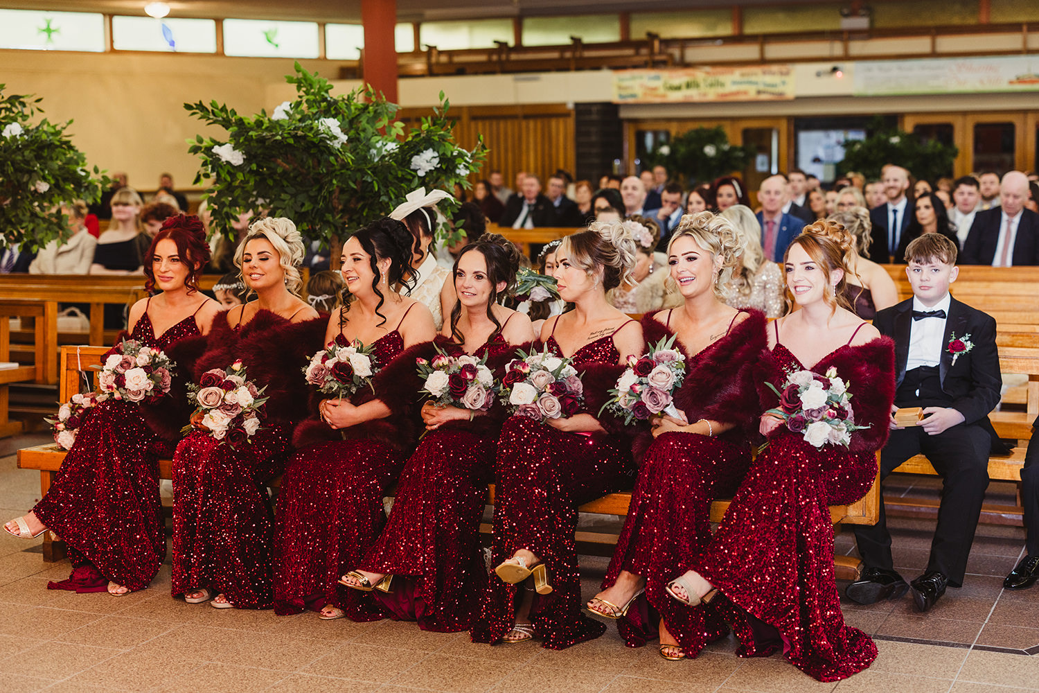 Leah bridesmaid flowers