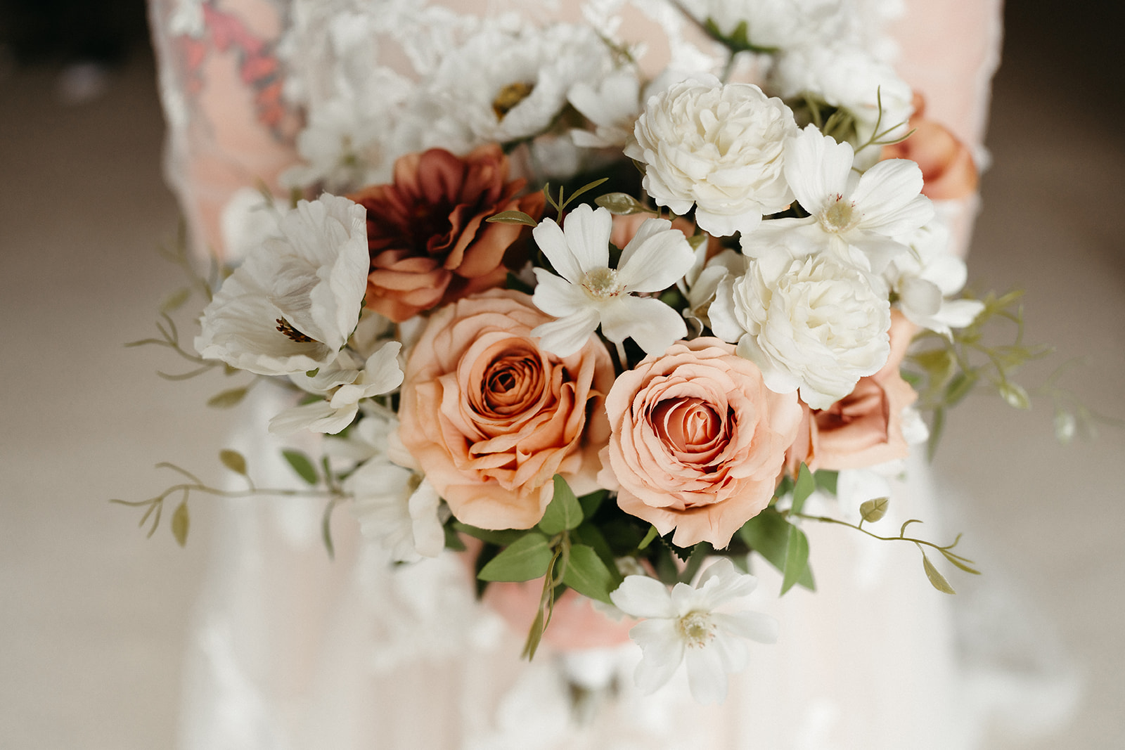 Poppy bridesmaid bouquet