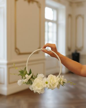 Alison Floral Hoop