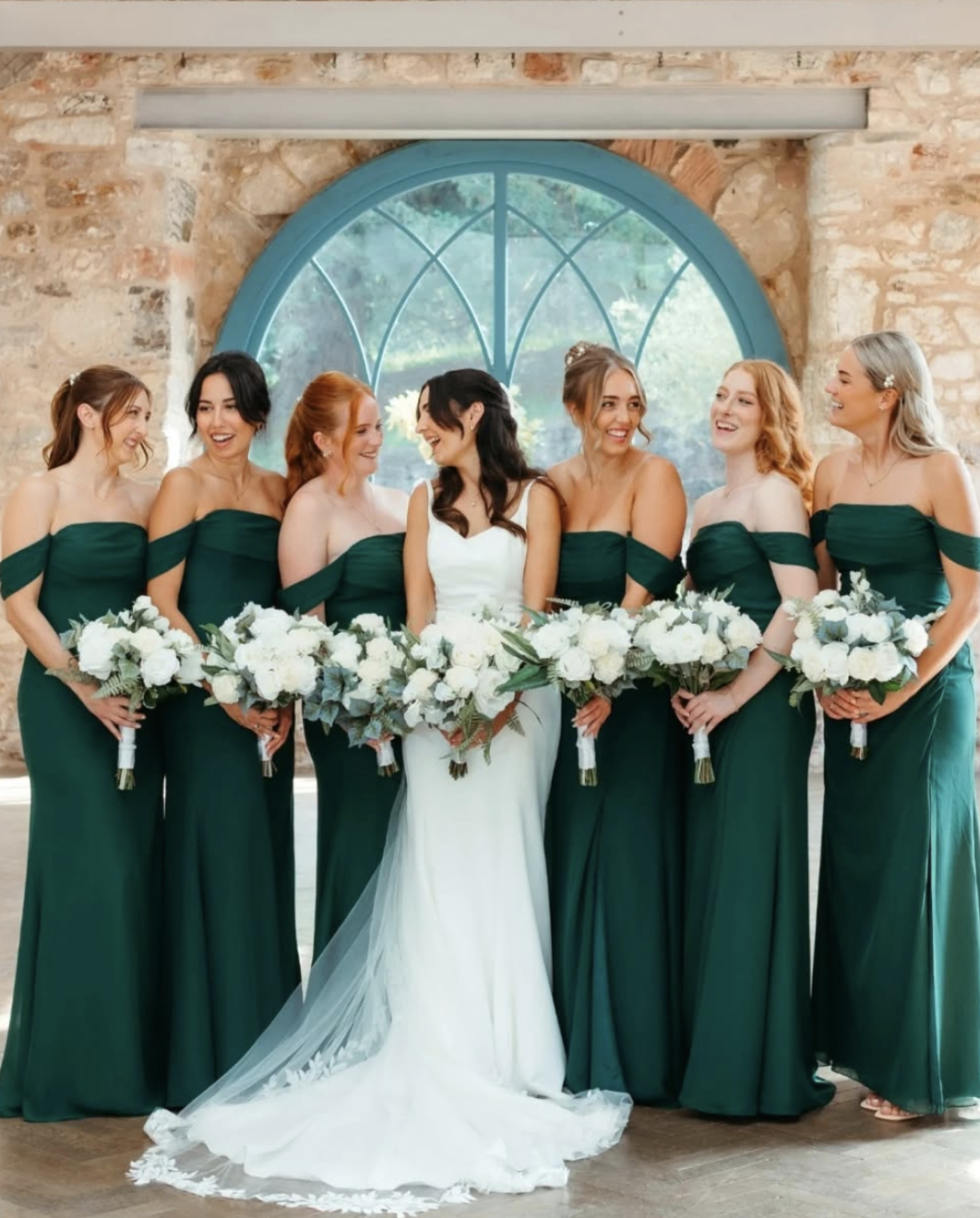 Complete wedding flower styling by Hire and Admire Blooms