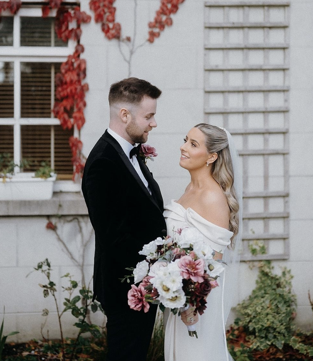 Bridal Party Styling wedding flowers